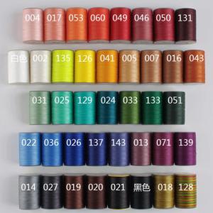 Round Leather Sewing Wax Thread Cord Handwork Knitting Craft Wax Thread for Leather DIY Project Necklace Bracelet Round 40Colors