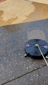 NantFun 【คลังสินค้าในพื้นที่ + บริการเก็บเงินปลายทาง】 หัวฉีดทำความสะอาดพื้นผิวสำหรับเครื่องฉีดน้ำแรงดันสูง ยี่ห้อ Karcher ใช้ได้กับพื้นทางเดินและลานบ้าน