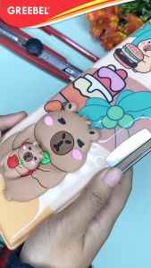 GREEBEL Kotak Pensil Multifungsi Mainan 3D Karakter  / Tempat Pensil Serutan Lucu (81011) / Pencil Case / Pensil Bag Anak Mainan 3D Sekolah