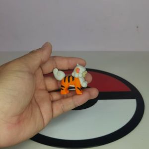 Bandai | Arcanine Growlithe Anime Nhân Vật Hoạt Hình Tỉ Lệ 1:20 DIY 3D In Kawaii Để Bàn Mô Hình Đồ Chơi Trẻ Em Quà Tặng Pokemon Sưu Tập