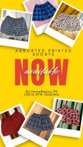 WOMENS PLUS SIZE Shorts PAMBAHAY Shorts fits up to Med-XL Size (Presyong Taytay) On-Hand Item