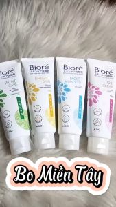 Sữa Rửa Mặt Thanh Lọc Da - Sáng Da - Sạch mụn Biore 100g