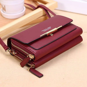 Womens Wallet Korean Handbag Multi Card Large Capacity Casual Shoulder Bag Mobile Phone Packet Fashion New Style