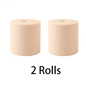 2 Rolls Self-Adherent Breathable Elastic Compression Bandages Support Wrap for Wrist Elbow Knee & Ankle Perfect for Workout