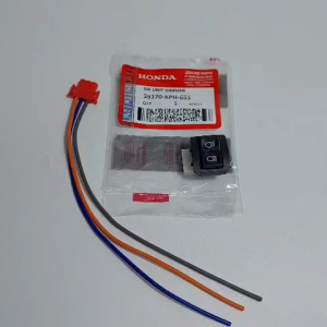 Paket Saklar Dim Tombol Jauh Dekat + Soket Kabel 3 Supra X 125 Beat Karbu Revo 110 Fit New