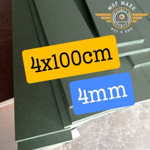 Papan kayu wall batten HMR tebal 4mm ukuran 4cmx100cm