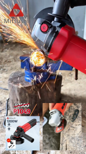 Mitsush 1200w Electric Angle Grinder Powerful Angle Grinder Industrial Angle Grinder