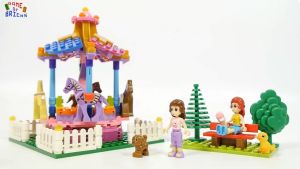 KEYIXING 234Pcs. Fashion Carousel Girls Bricks (15552) Raion Educational Building Blocks