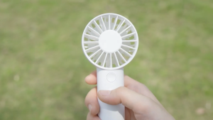 Gaiatop Mini Portable Handheld Fan ultra Long standby Handheld fan cute design 3-speed Personal fan lightweight makeup USB charging fan