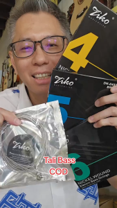 ZIKO Bass Guitar String Set Original Musical Sound Nickel Wound High Quality Set Tali Bass Gitar Ori