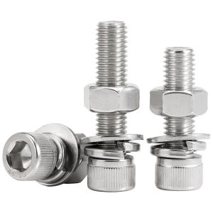 POWER&STRONG | Stainless Steel Hex Socket Screw Nut Set Cup Head Screw Bolt
