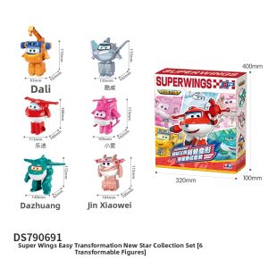 AULDEY | Super Wings Transforming Toy Educational  Child Gift