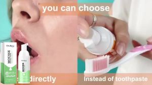 oralhoe | Whitening Foaming Toothpaste for Tartar and Stain Removal Fresh Breath Deep Cleaning Reduces Plaque Oral Care Foam Mousse