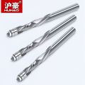 HUHAO 1/4 Inch Shank Flush Trim Spiral Router Bit Two Flutes Carbide End Mill CNC Bearing Guided Trim Milling Cutter for Wood. 
