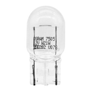 Osram | OSRAM T20 HALOGEN BULB 7505 W21W 12V REVERSING BULB SIGNAL LAMP AUTOMOTIVE LIGHTING SYSTEM