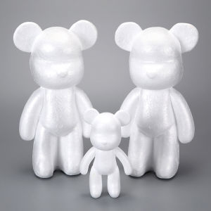 Creative Eternal Flower Foam Embryo DIY Handmade Violent Bear Model Material Craft Making Tools for All Ages Male Female