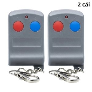 2 Chiếc 381 MHz Bộ Điều Khiển Cửa Tự Động Bộ Phát Keyfob Cho Nhà Để Xe Và Cổng Điều Khiển Từ Xa RF Mã Cuộn Được Mã Hóa
