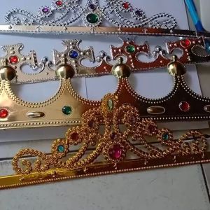 Mahkota Dewasa Prince & Princess Untuk Anak Laki-Laki Dan Perempuan