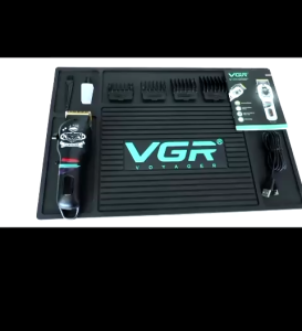 VGR V-129 Hair Clipper. Mesin Pemotong Rambut Lelaki. Salon Series Profesional Digital Display Cordless Hair Clipper Taper Lever Hair Cutter Grooming Set dengan LED Display dan Bateri 2000mAh