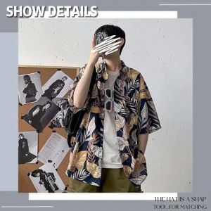 QJshop ใหม่ เสื้อลายดอก ดีเทลฮาวายลายสวย ชัด จัดแน่นเต็มตัว ใส่ไปทะเลก็เข้ากันสุดๆ แมทช์กับขาสั้นขายาวก็เท่ห์ ราคาถูกมากๆ สั่งเลยจ้า