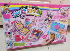 Mimiworld Fun Packaging Squeezable Ornaments Handmade DIY Cartoon Creative Girl Stickers Childrens Toys Creative DIY Stick-Ons