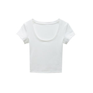 audwyn | Elastic Fitted Short Sleeve T-Shirt