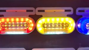 1PC Mini 12V 24V Car LED Light Red Truck Lights Turning Lamp COB LED Bulb for Truck Decoration Signal Lamps Truck Edge Light