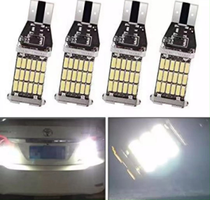 2xLED Light Bulbs 4014 45SMD 921 912 T10 T15 W5W Turn Signal Reverse Backup Lamp (ราคาต่อ1คู่)