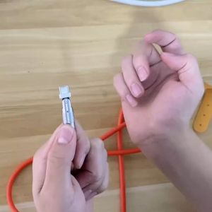 120w 6A Kabel Pengisian Super Cepat Kabel Putar 180 Derajat USB Tipe C Gaming Silicone Fast Charging