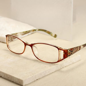 [+100~+400] Fashionable and Minimalist High-definition Reading Glasses Comfortable and Portable Reading Glasses with Presbyopia