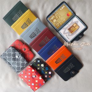 Dompet Kartu Antam isi 20 Slot Motif & Polos
