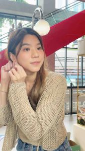 A.CEMI Teeny Blue Topaz Star | ต่างหูเสริมดวง บลูโทแพซ เงินแท้ มอบความสำเร็จ ความสำเร็จ