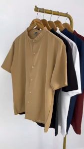 Chinese Collar Drape Plain Casual Tops: A Fashion Guide