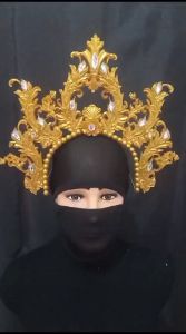 Mahkota Rambut Aksesoris Kepala Siger Tari Motif 2
