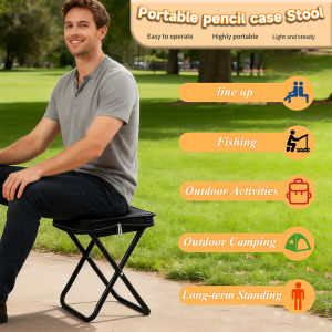 Camping Folding Chair Camptool Handheld Stool Lightweight Beach Fishing Chair For Outdoor Hiking Climbing