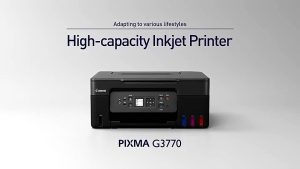 Canon PIXMA G3770  Wireless Refillable Ink Tank Printer Inkjet Printer similar G3010 580 L3250