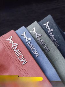 MiiOW | Mens Cotton Underwear Breathable Lightweight Boxer Shorts Pure Cotton Summer Loose Fit Comfortable Large Size Sport Style