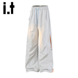 izzue | Relax Fit Ice Silk Summer Pants Men