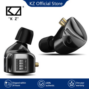 KZ Original D-Fi Earphones HIFI Bass Earbuds Monitor 4-Level Tuning Switch Headphone Sport Stereo Sound Noise Reduction Headset
