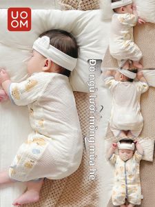 YOUMENG | Breathable Cotton Summer Lightweight Short Sleeve Kick-proof Sleeping Bag