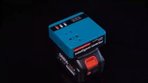 Spot +24hours Delivery: 120W Power Inverter DC 18V To 220V Inverter Adapter Power Supply Inverter For Home Appliances For Makita 18V Battery