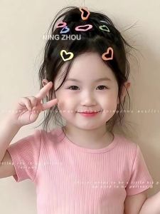 NING ZHOU | Colorful Mini Hair Clips For Children To Fix Side Fringe