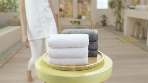 Soft 𝗧𝗢𝗪𝗘𝗟𝗦 Face Towel 30x30cm Tuala100% Cotton Ring Spun Highly Absorbent and Soft Feel Feel Essential Gym Spa Towel