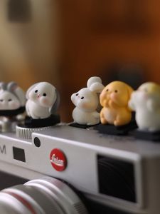 N+PARK Cute Rabbit Creative Camera Hot Shoe Cover Dustproof Decorative Protective Camera Accessory