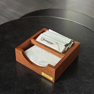 Hộp Đựng Khăn Giấy Bàn Ăn Bằng Gỗ Hai Lớp Cao Cấp Đế Đựng Đồ Dùng Vệ Sinh Răng Miệng Đế Đựng Khăn Giấy Đồ Trang Trí Nhà Cửa Đồ Thủ Công Mỹ Nghệ