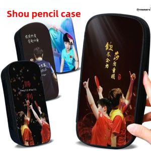 Large Capacity Multi-layer Pencil Case for Primary And Middle School Students Stationery Bag Canvas Material Daily Learning Supplies