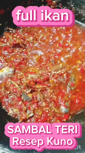 Sambal Sambel Teri Pedas 150 Gram Resep Kuno