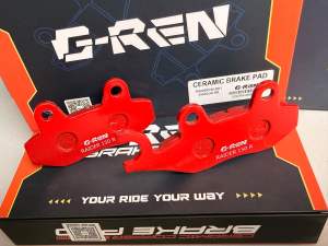 G-REN CERAMIC BRAKE PAD FOR RAIDER 150 RR/ SHOGUN RR