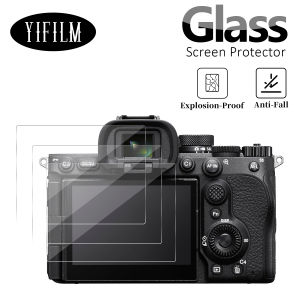 2PCS Tempered Glass For Sony Alpha A7RV A7R5 A7M2/3/4 A7II/III A7R2 RX100 ZV1 Scratch Resistance Screen Protector Camera Film