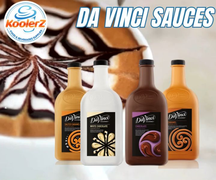 DaVinci Sauces 2L Caramel White choco Chocolate Salted Caramel